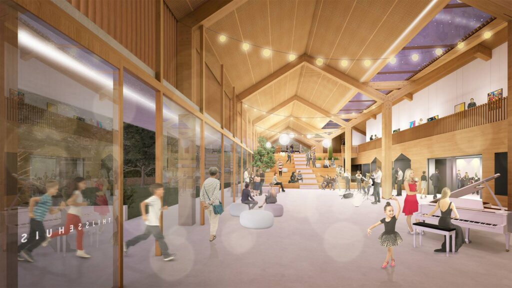 Impressie van het nieuwe Thijssehuis in Den Burg