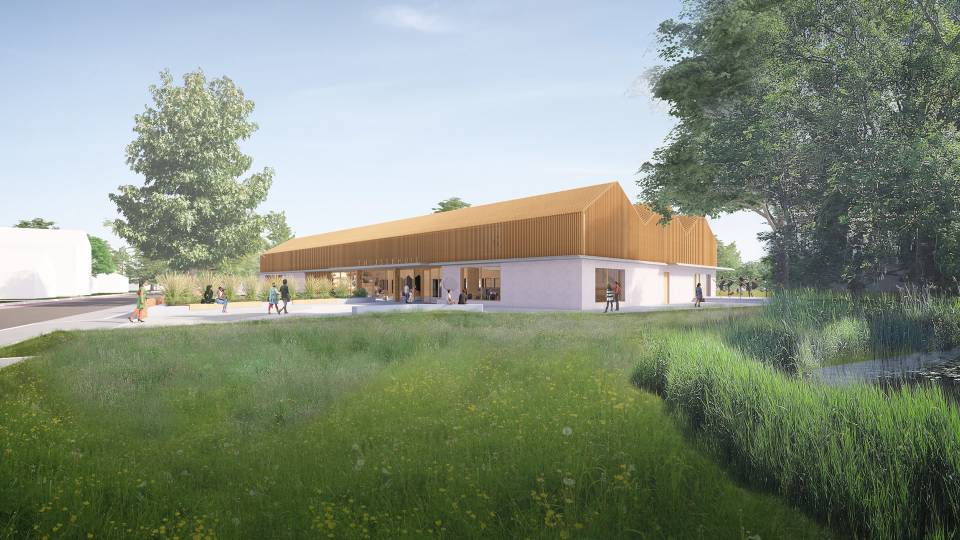 Impressie van het nieuwe Thijssehuis in Den Burg