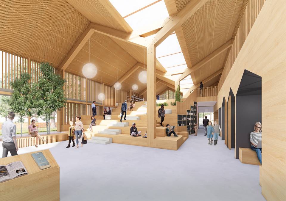 Impressie van het nieuwe Thijssehuis in Den Burg