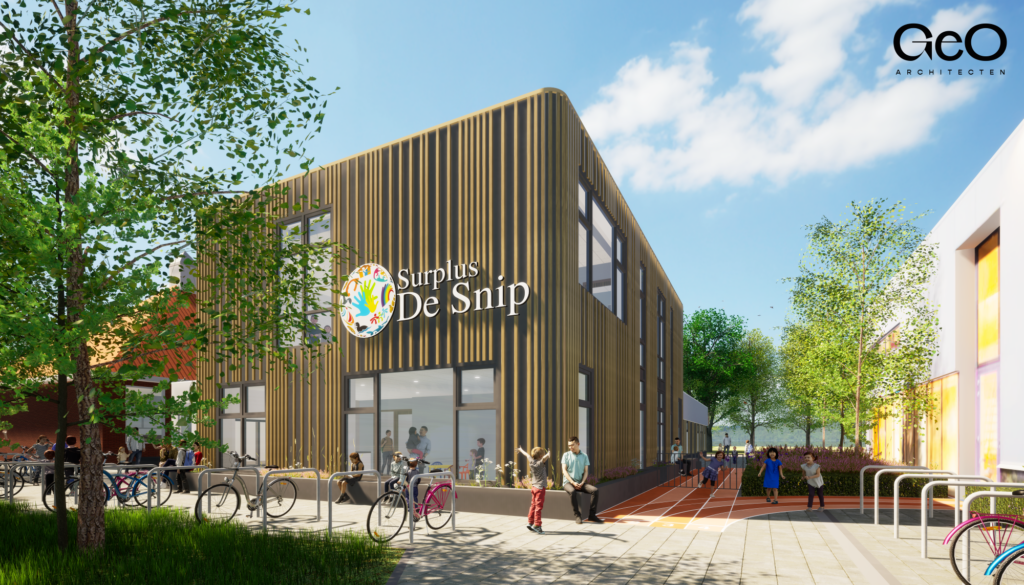 Impressie van de nieuwbouw.