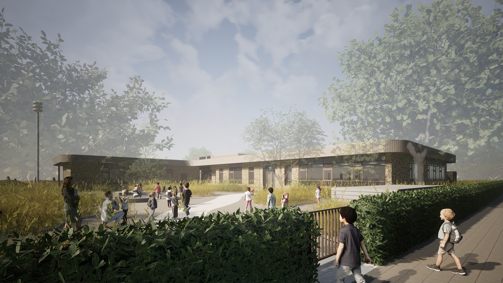 Artist impresion IKC De Lichtlijn Den Helder