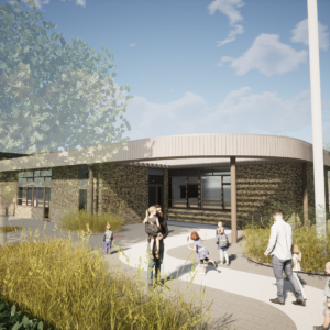 Artist impresion IKC De Lichtlijn Den Helder