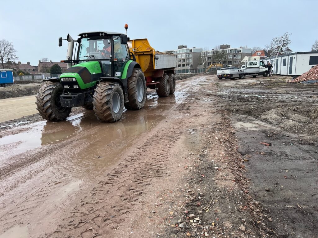 Bouw Balistraat begint.