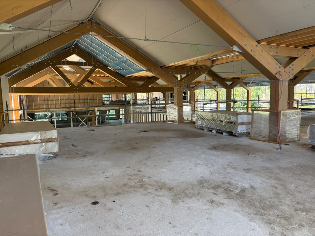 Interieurfoto van de nieuwbouw van het Thijssehuis