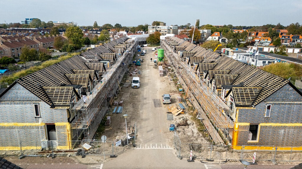 Blik in de vernieuwde Balistraat